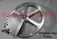 Odlewane aluminiowe koło pasowe siana Wellhead Wireline do interwencji w studni