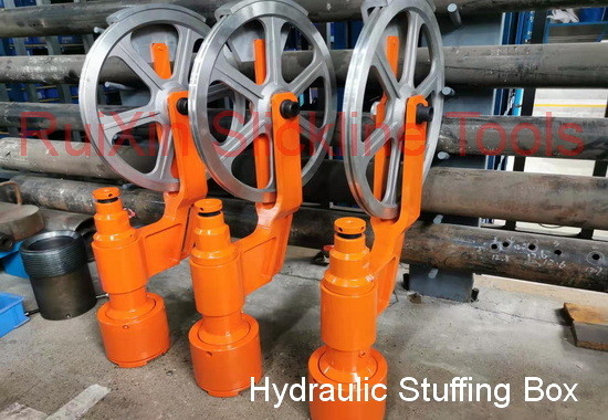 Hydrauliczna kontrola ciśnienia w dławnicy